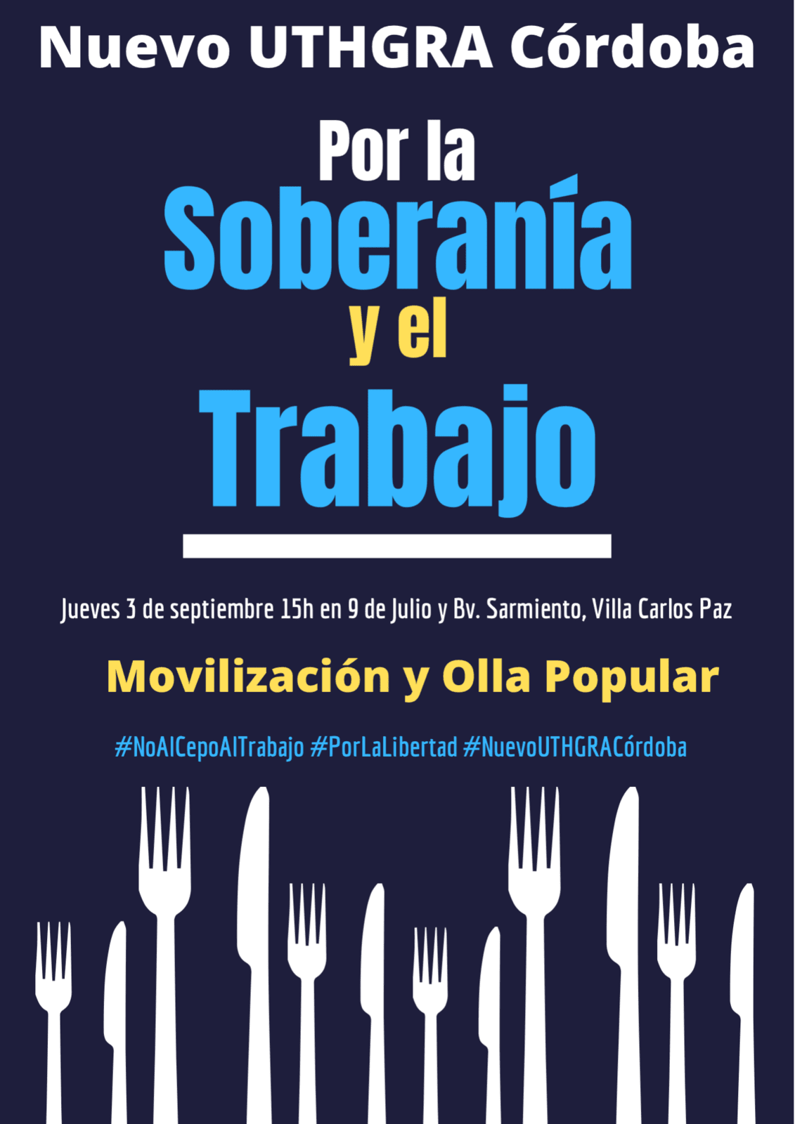 Movilización y Olla Popular