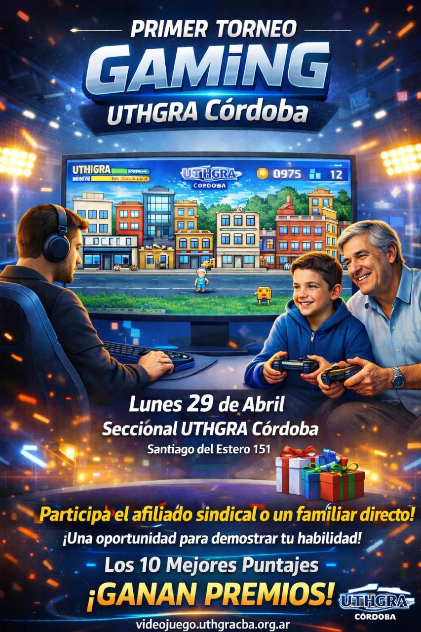Primer Torneo Gaming de UTHGRA Córdoba