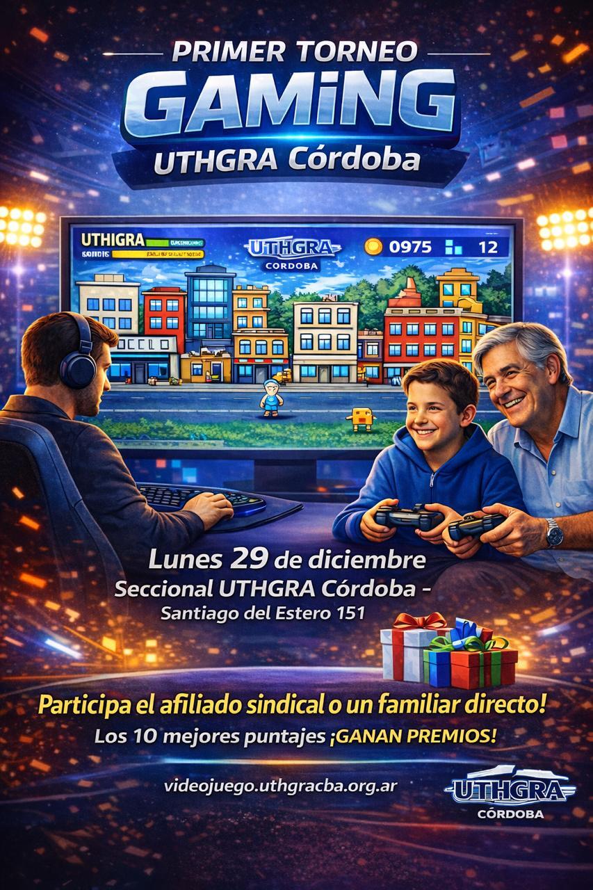 Primer Torneo Gaming de UTHGRA Córdoba