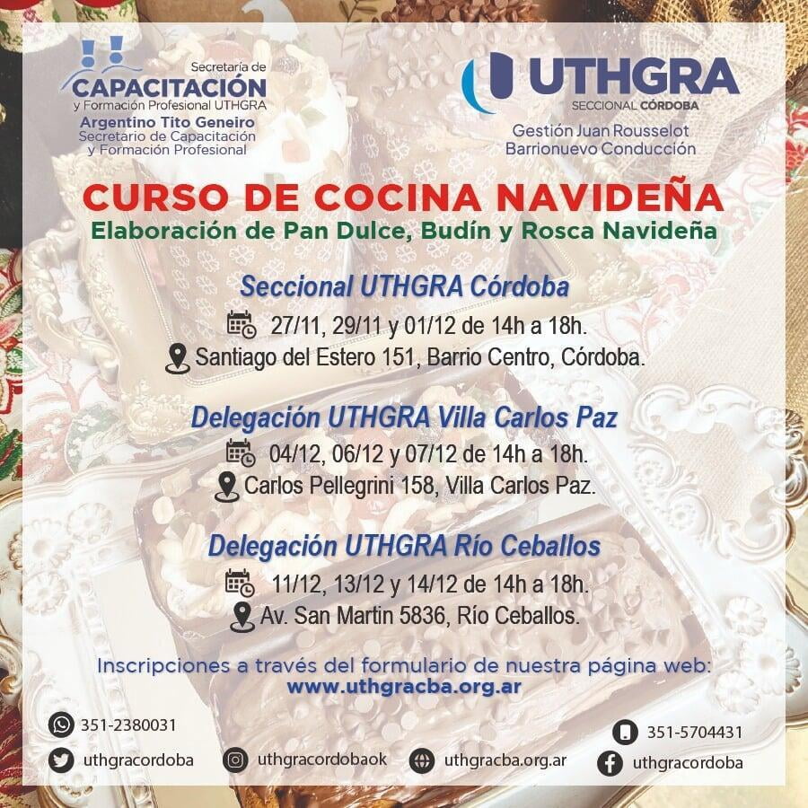 Curso de Cocina Navideña