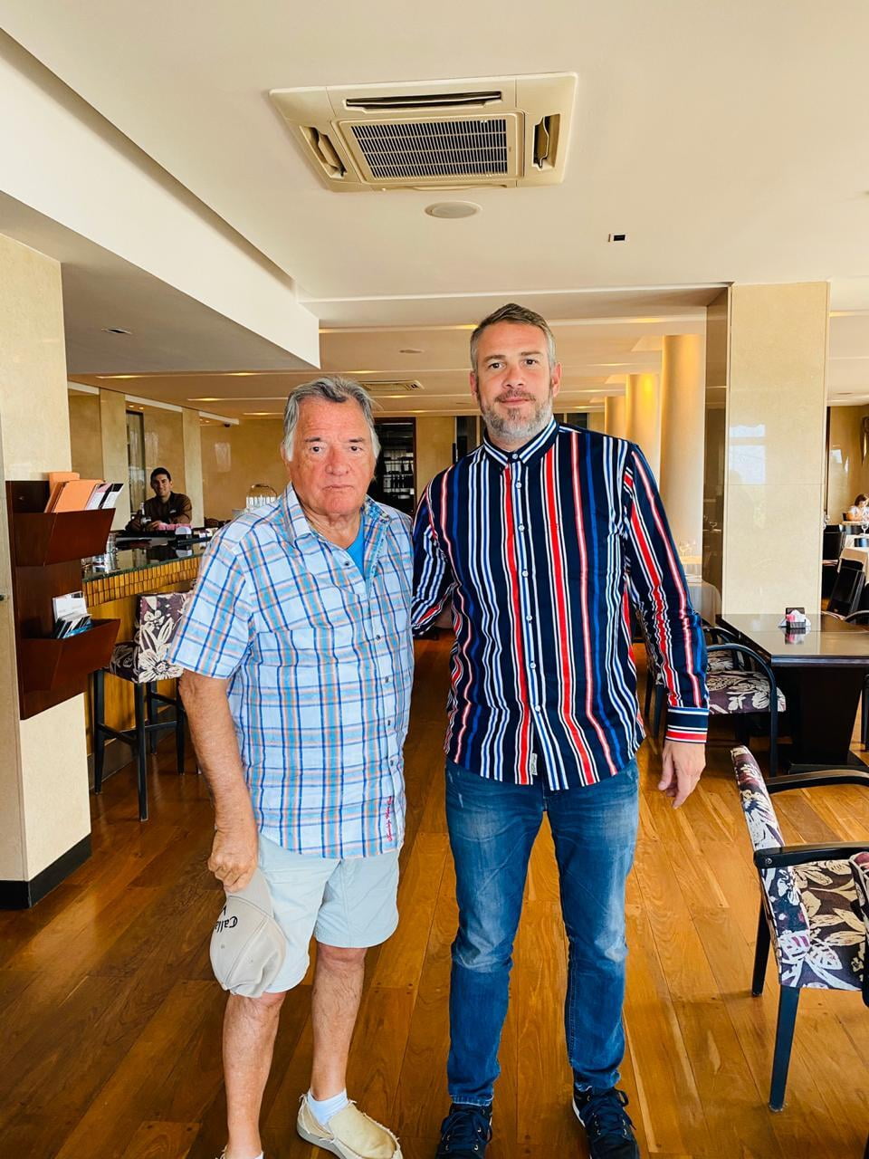 Luis Barrionuevo y Juan Rousselot